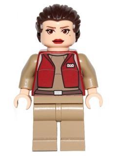 LEGO Minifigure -- Padme Amidala - Senator, Clone Wars (9515)-Star Wars / Star Wars Clone Wars -- SW0411 -- Creative Brick Builders